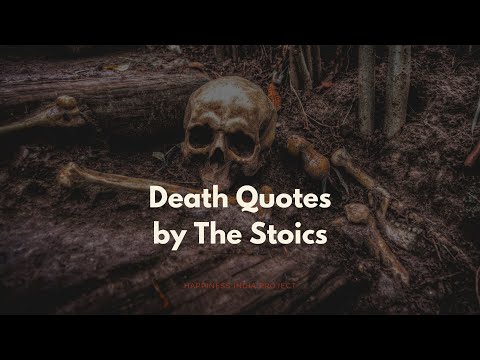12 Greatest Stoic Quotes on Death #stoicism #stoic #deathquotes