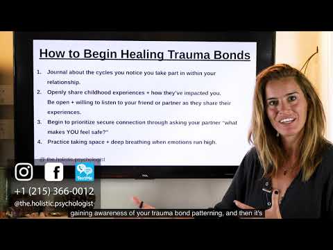 How To Begin Healing Trauma Bonds