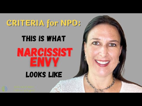 What Is Narcissist Envy/WHY ARE NARCISSISTS SO JEALOUS/Why Are Narcissists Envious /Criteria For NPD