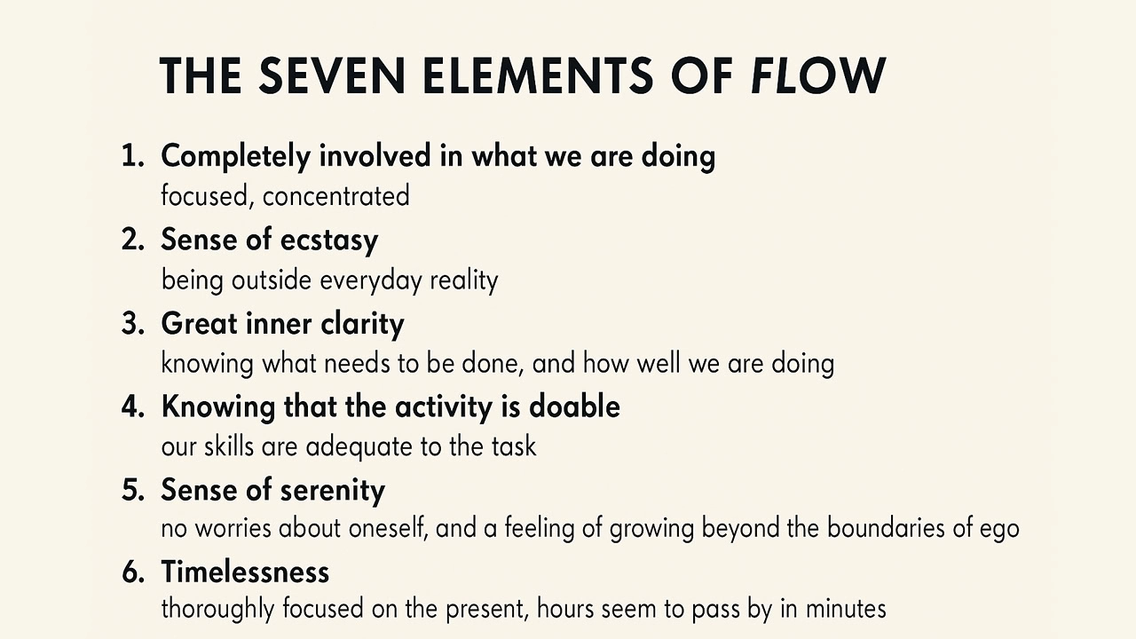 Knowing & Finding Flow: The Optimal State of Happiness 2 What is Flow in Psychology