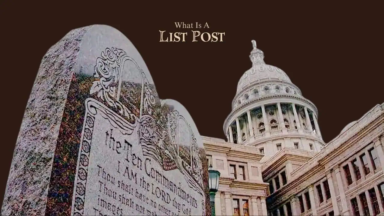 What's A List Post? How To Write One? 1 What is a list post