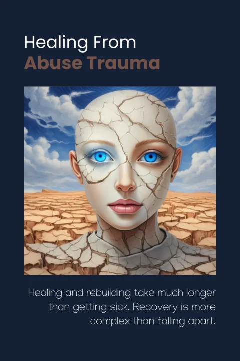 healing takes longer than falling apart