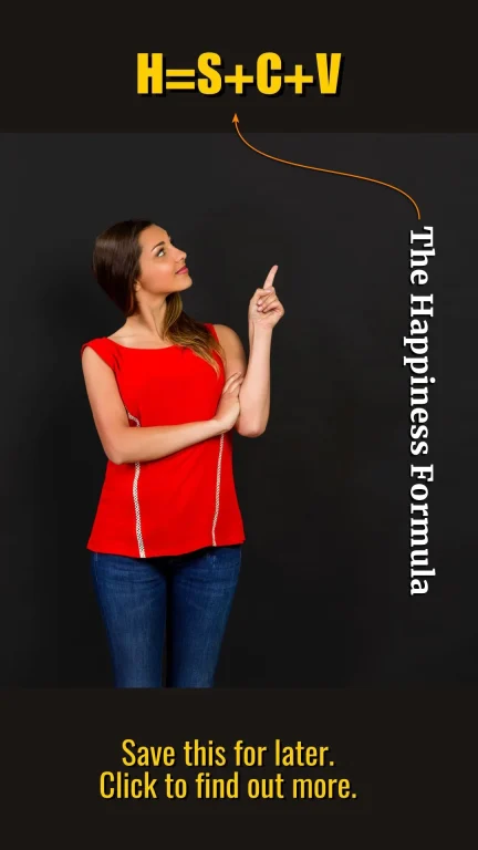 the happiness formula - Pin