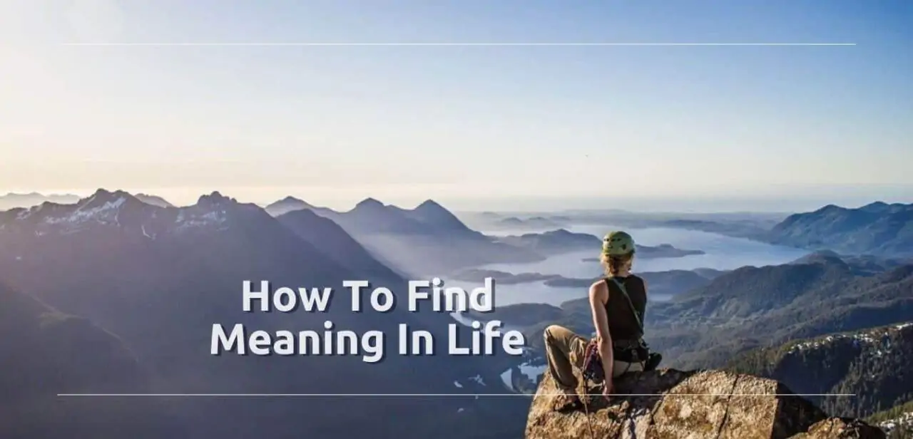 find meaning in life