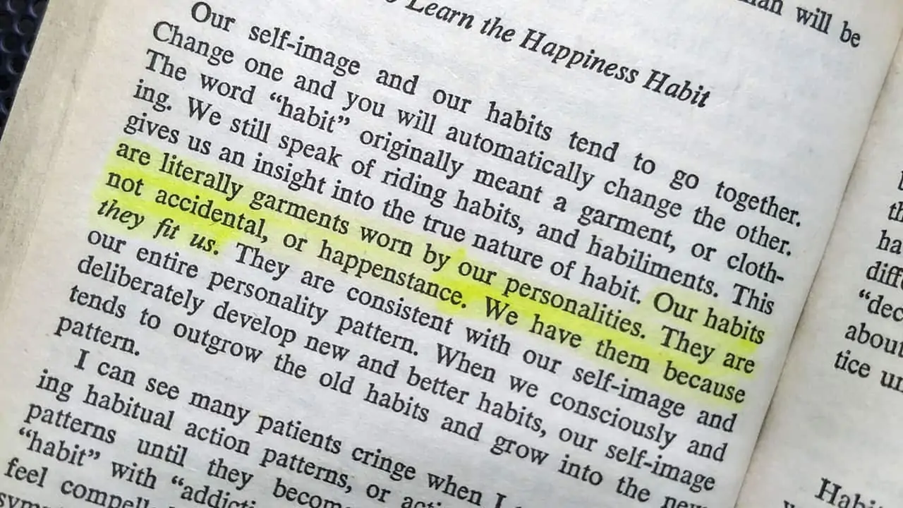how to learn the happiness habit - Psycho-Cybernetics