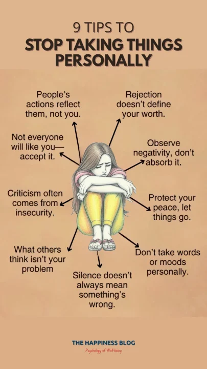 tips to not take things personally