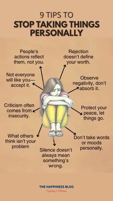 tips to not take things personally