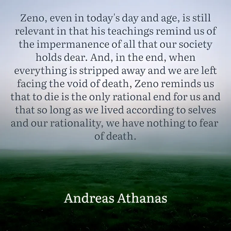 zeno even in todays day and age