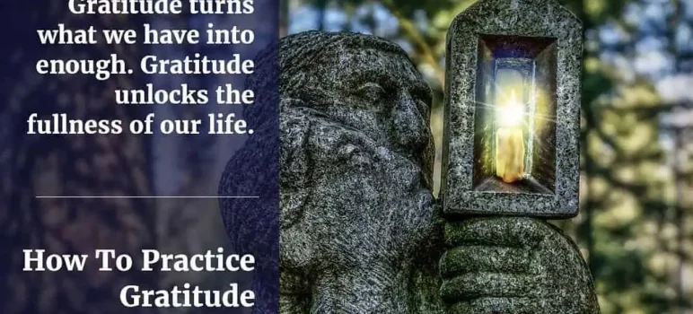 How to practice gratitude?