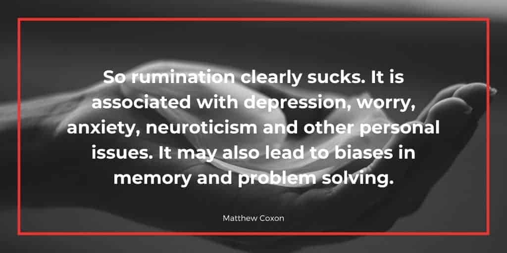 overthinking quote Matthew Coxon overthinking quote Matthew Coxon