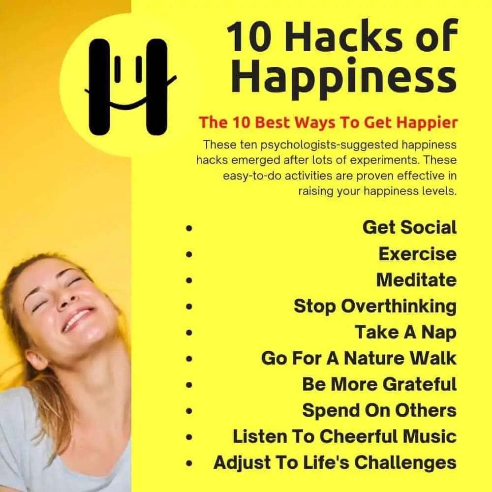 Top 10 Happiness Hacks
