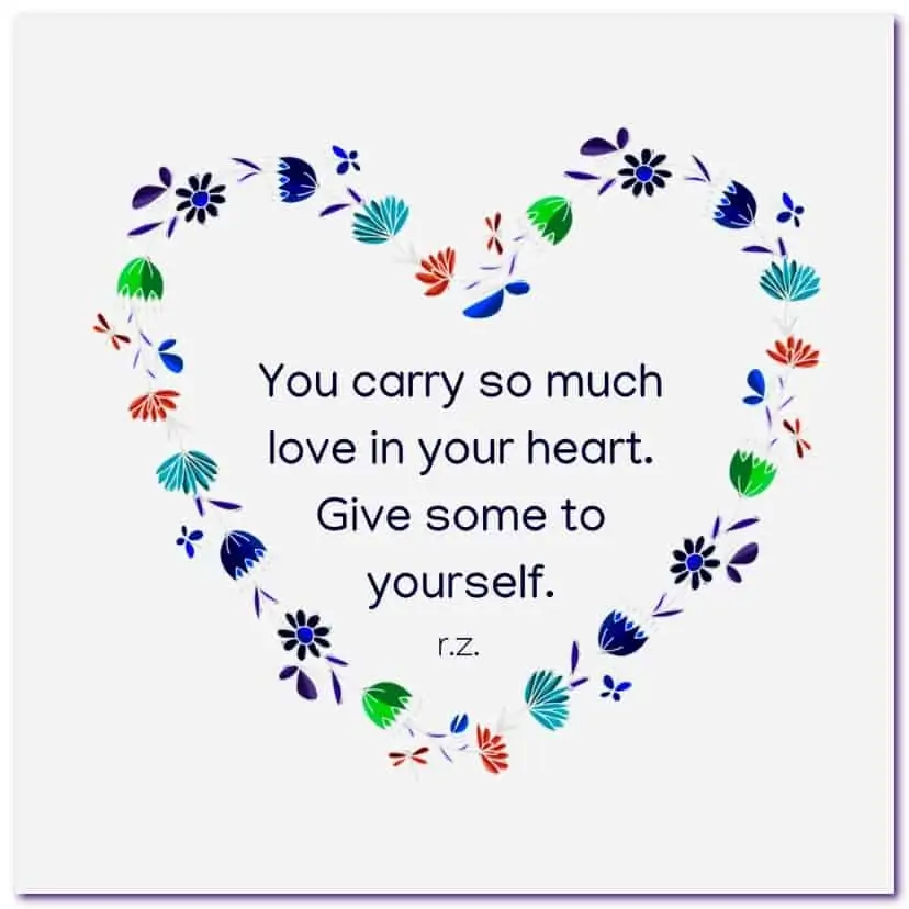 give some love to yourself