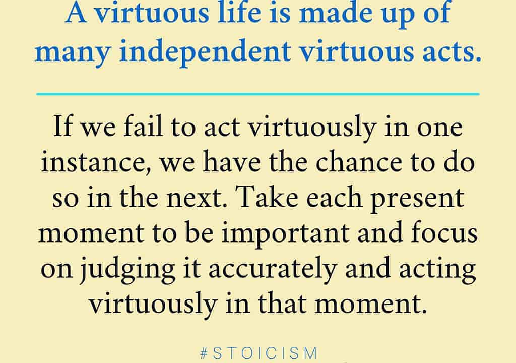 virtuous life Stoicism