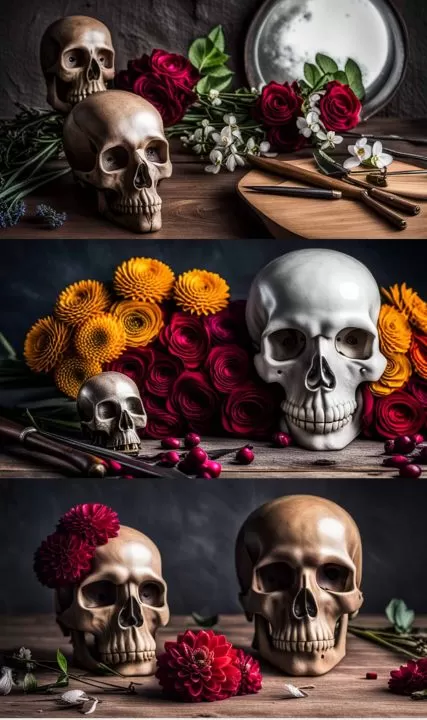 Memento Mori: Meaning, History, Art, Culture (Stoicism) 11 Memento Mori (As Imagined by AI)