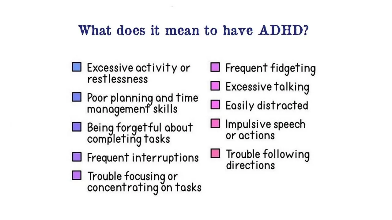 What are ADHD symptoms