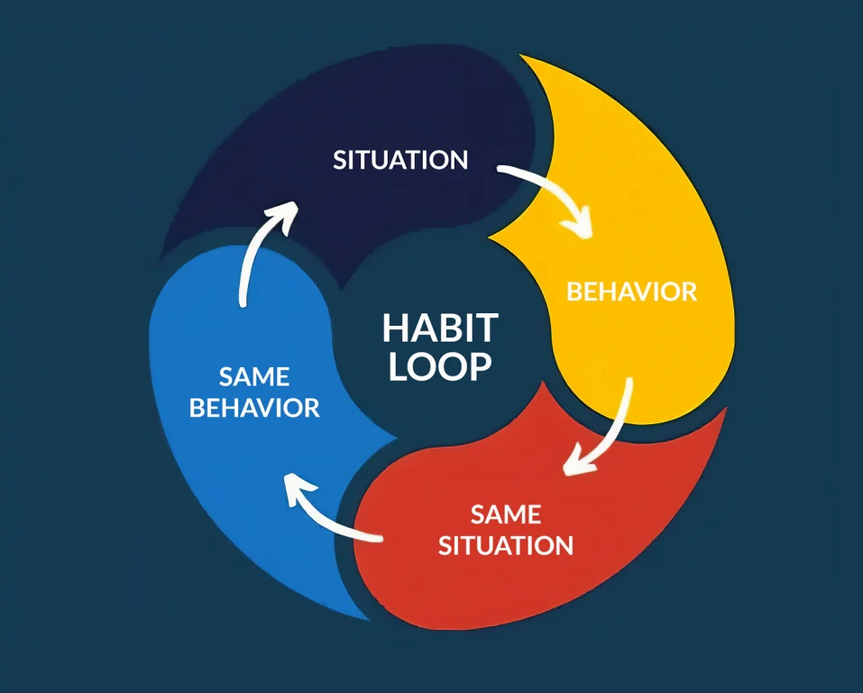habit-formation by repeat action