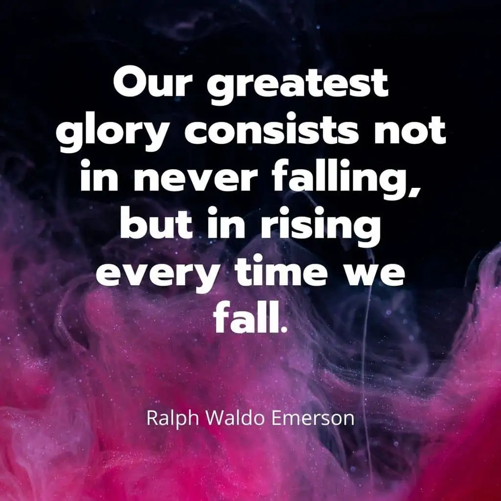 greatest glory ,,, in rising