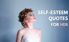 self-esteem quotes for her and women