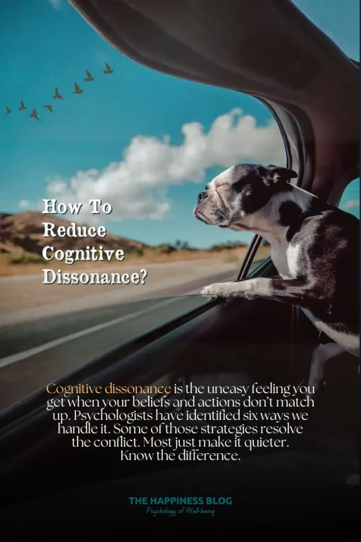 how to reduce cognitive dissonance