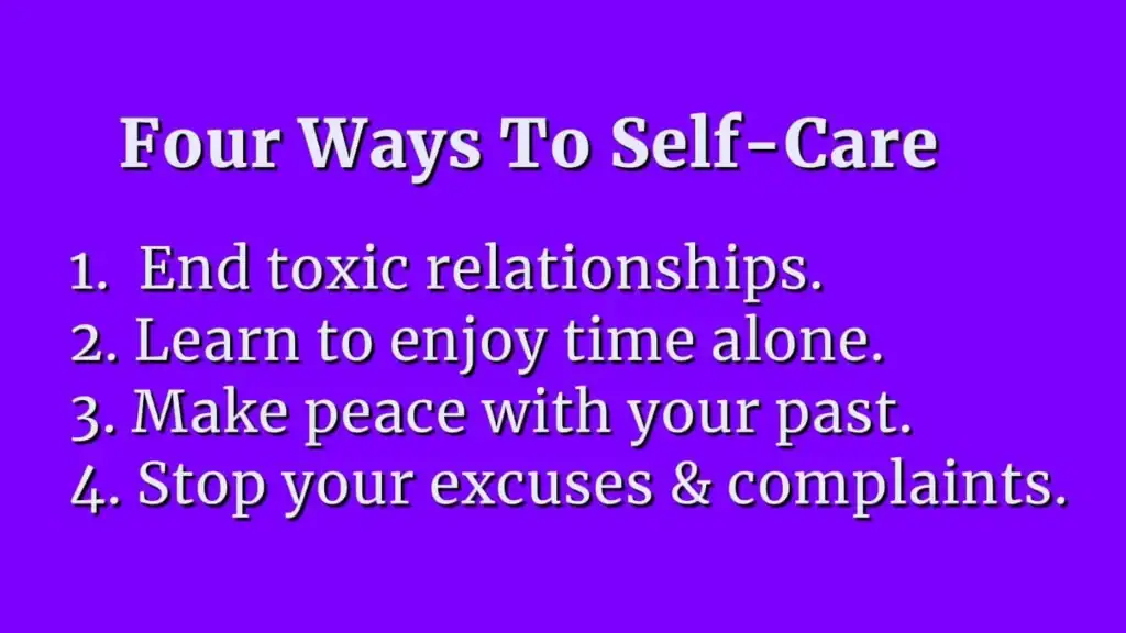 4 ways to self-care- for all of us