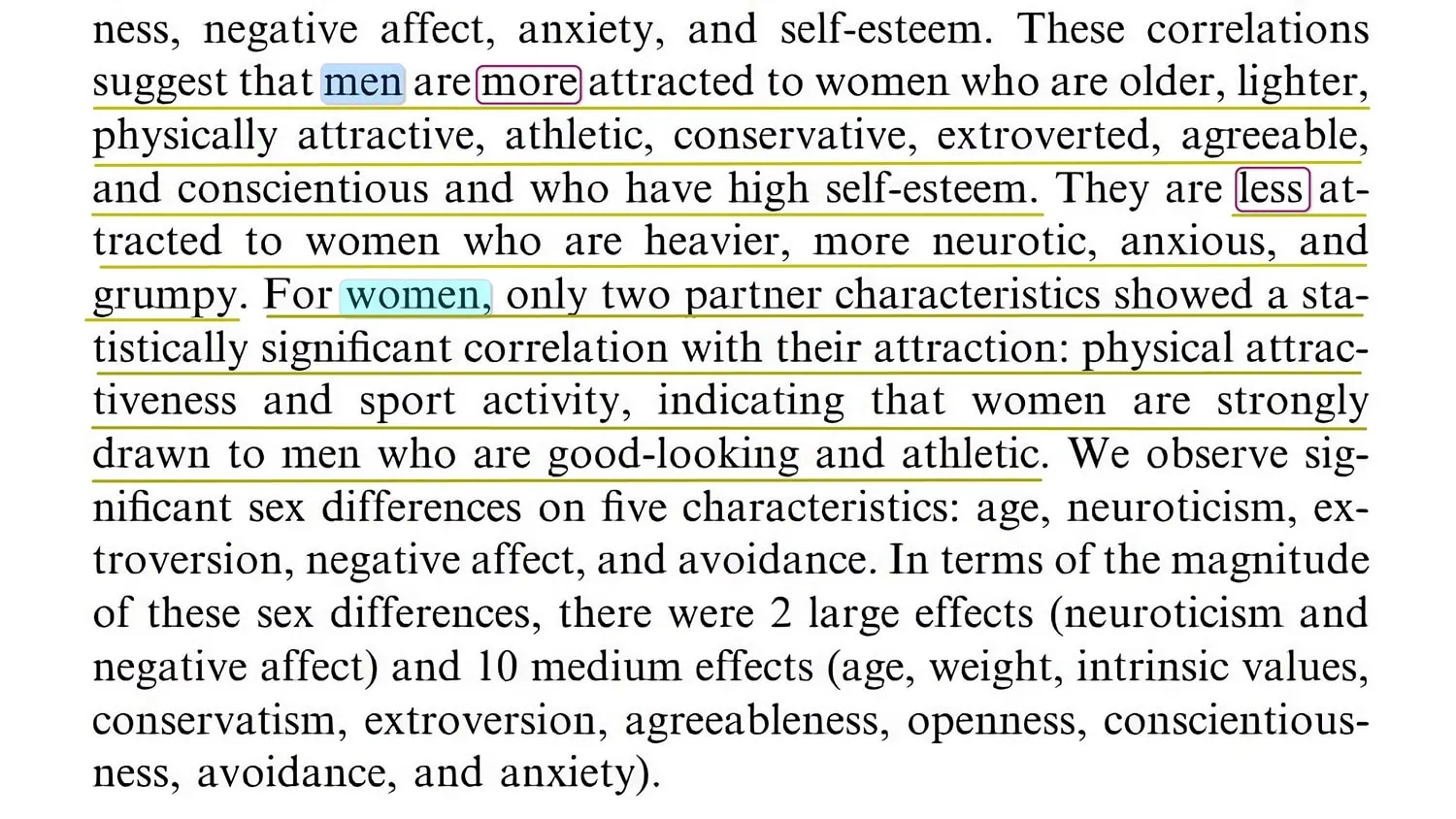 What Leads to Romantic Attraction - Similarity, Reciprocity, Security, or Beauty