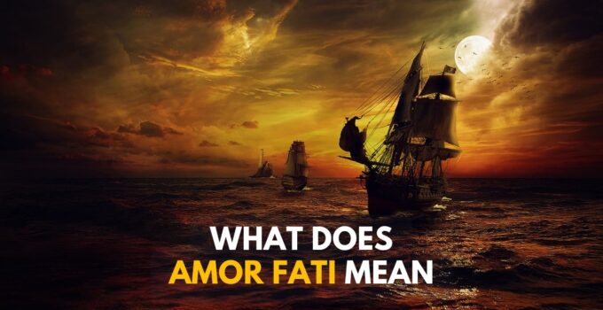 Does Amor Fati, Loving Your Fate, Mean Surrendering To It?