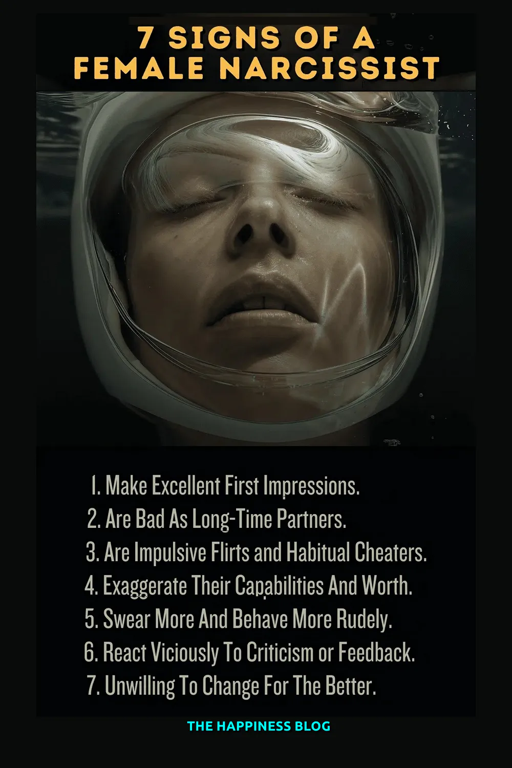 signs of a female narc