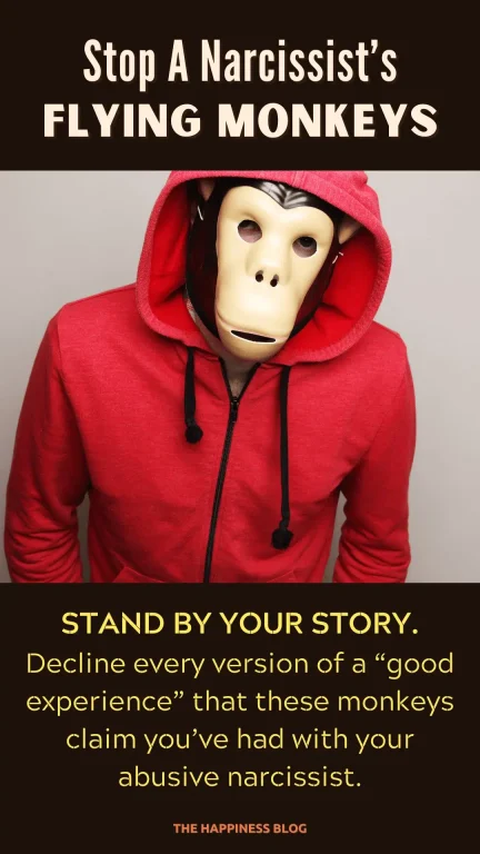 Stop A Narcissist’s Flying Monkeys