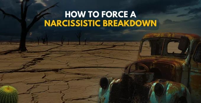 How To Force A Narcissistic Breakdown (Stages of Collapse)