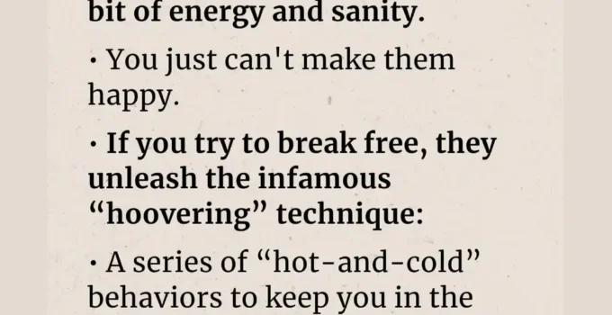 How To respond to Narcissistic Hoovering - Pin