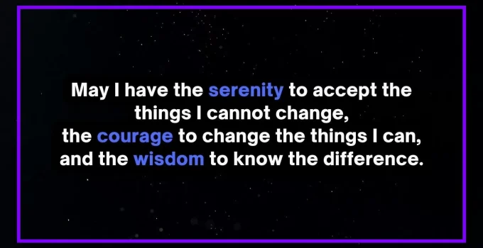 The Serenity Prayer For Atheists, Seculars, & Non-Religious