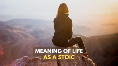 What Does Life Mean To A Stoic: Meaning of Life In Stoicism