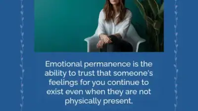 How To Stop Being Clingy & Build Emotional Permanence