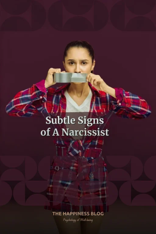 subtle signs of a narcissist