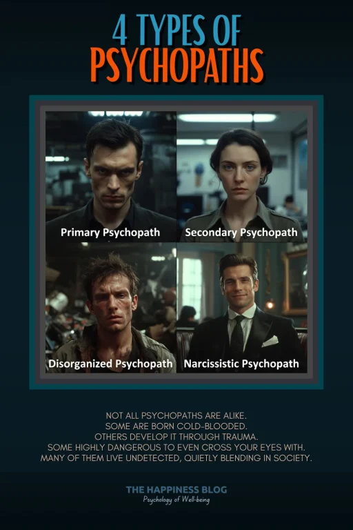 4 types of psychopaths