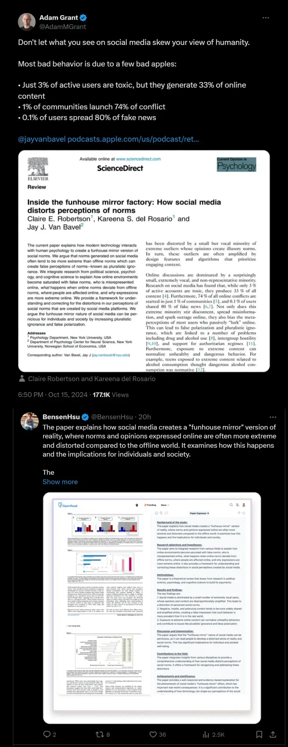 Socila Media Toxicity