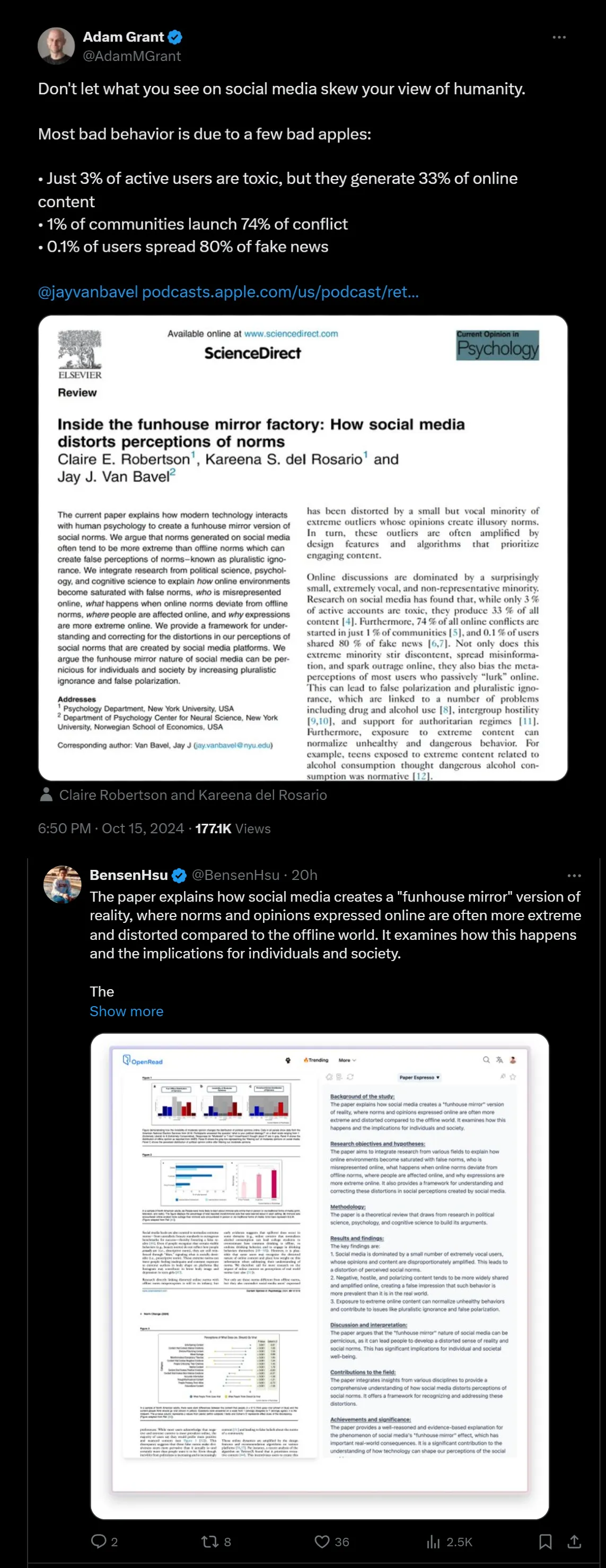 Socila Media Toxicity