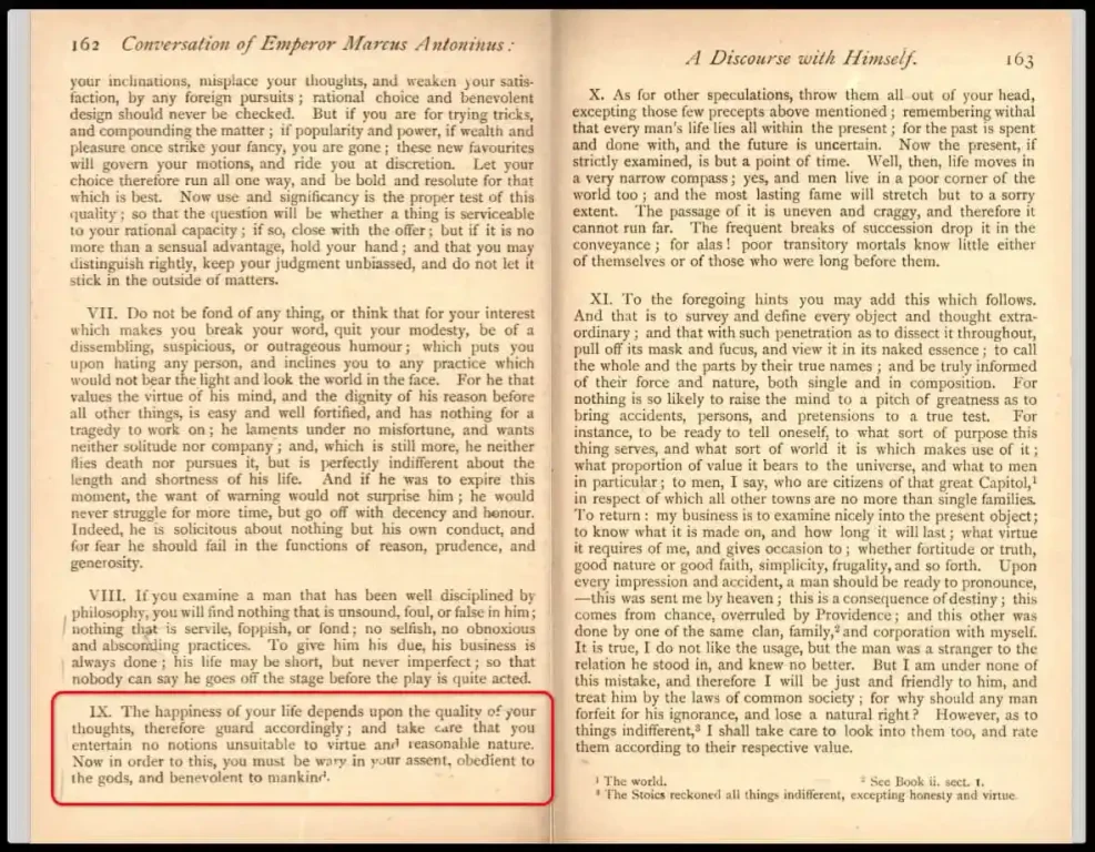 Happiness of your life depends on the quality if your thoughts - Marcus-Aurelius-Apology-of-Tertullian