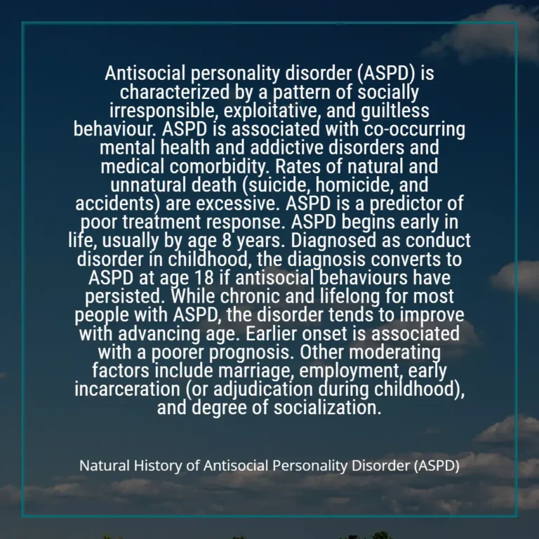 ASPD traits
