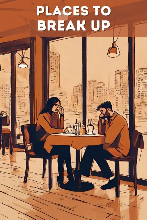 places to break up