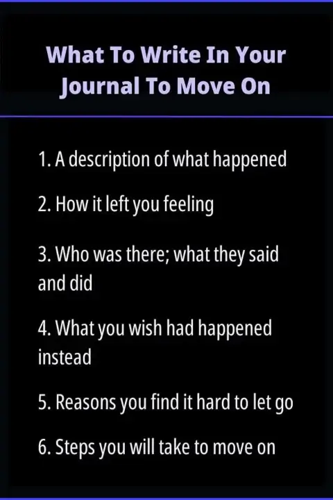 Unrequited Limerence: The Pain of Unreturned Obsessive Love 3 how-to-journal-to-move-on
