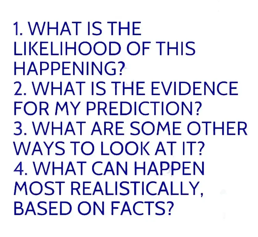 Challenge-Your-Unhelpful-Thoughts and negative emotions