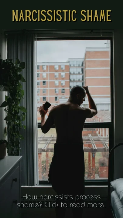 how narcissists process shame