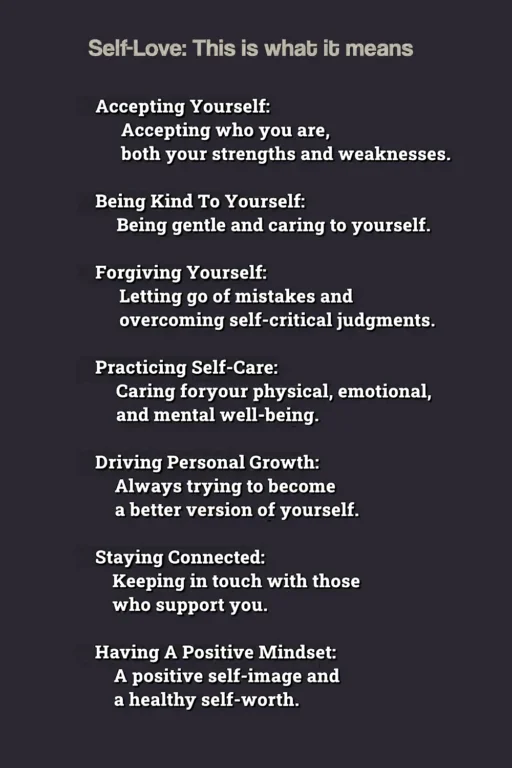 what is self-love, this is what self-love means