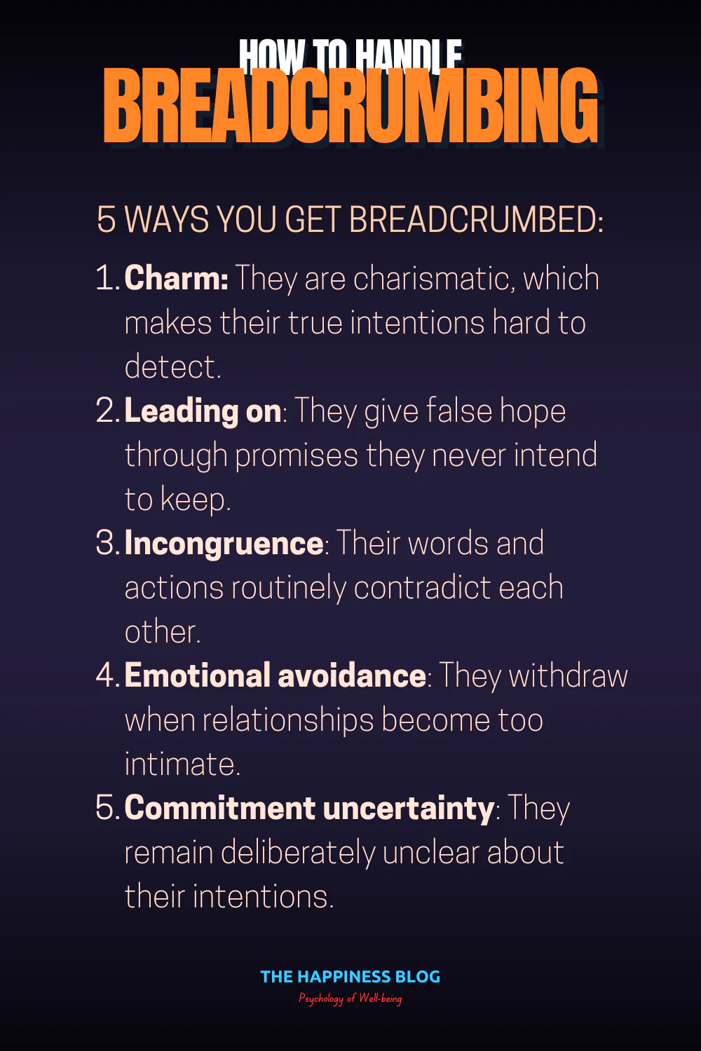 breadcrumbing tactics