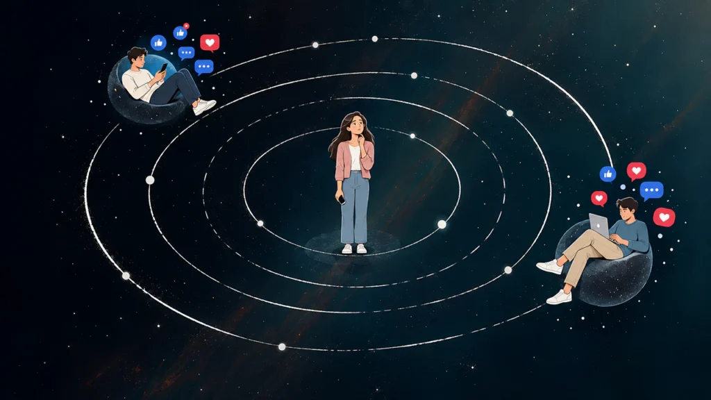 orbiting in modern dating