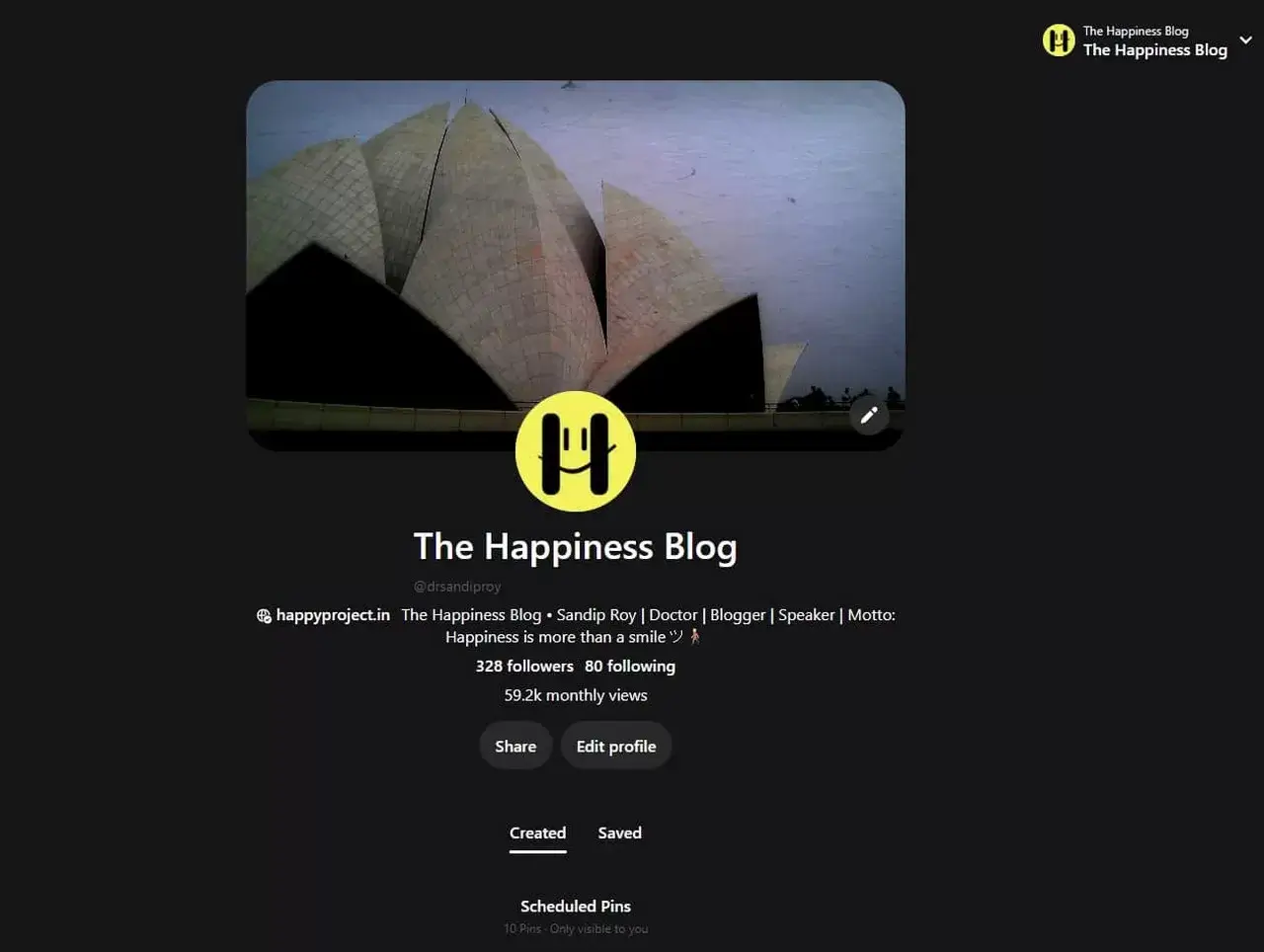 The Happiness Blog on Pinterest