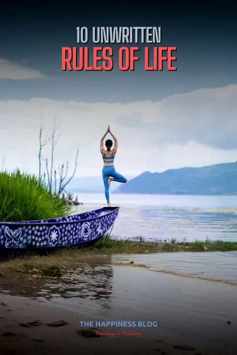 Unwritten rules of life, lessons not found in any textbook