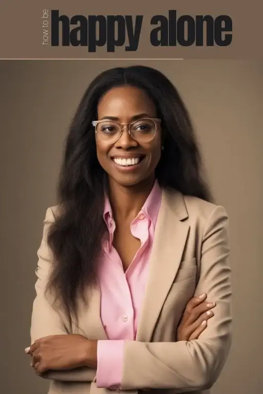 how to be happy alone-Pin