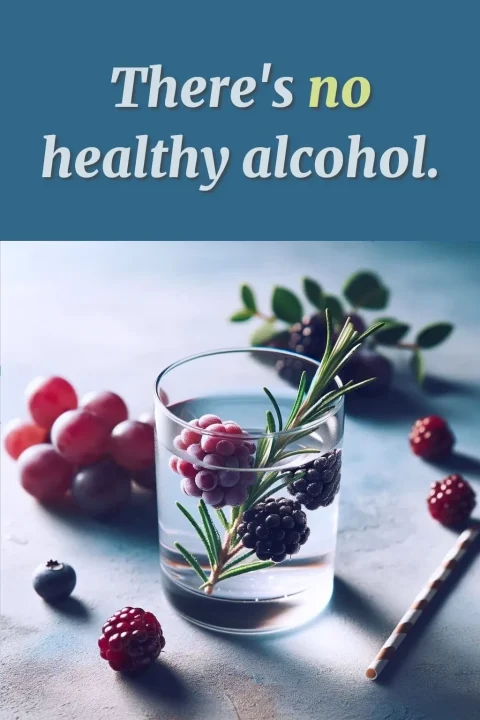 there's no healthy alcohol-PIN